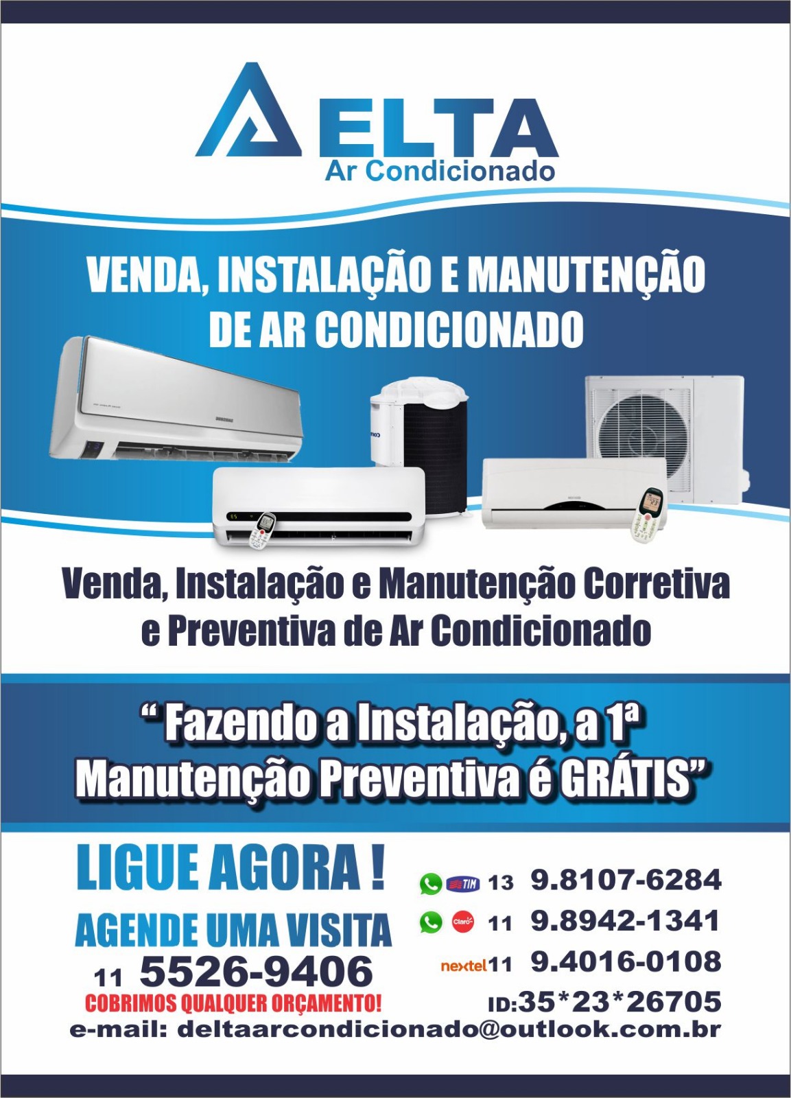 Delta ar condicionado - Foto 1