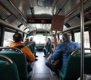 linhas de ônibus paralisadas em SP