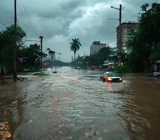 alerta para alagamentos