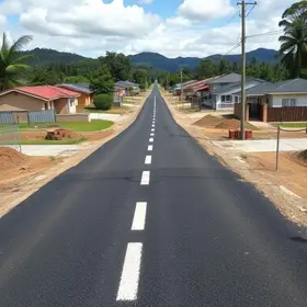 pavimentação da Estrada do Piripau