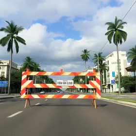 interdição Avenida Antônio Prado Araraquara