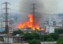 falha em subestação de energia