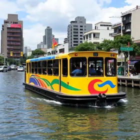 ônibus aquático de SP