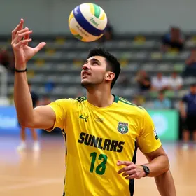 Artur Nogueira estreia na Superliga C de Vôlei