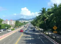 trânsito em Guarujá