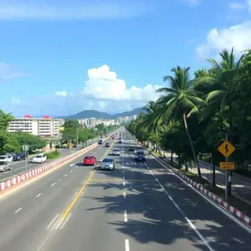 trânsito em Guarujá