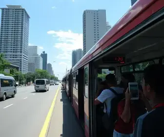 greve de motoristas de ônibus