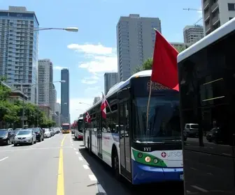 greve de ônibus em São Paulo